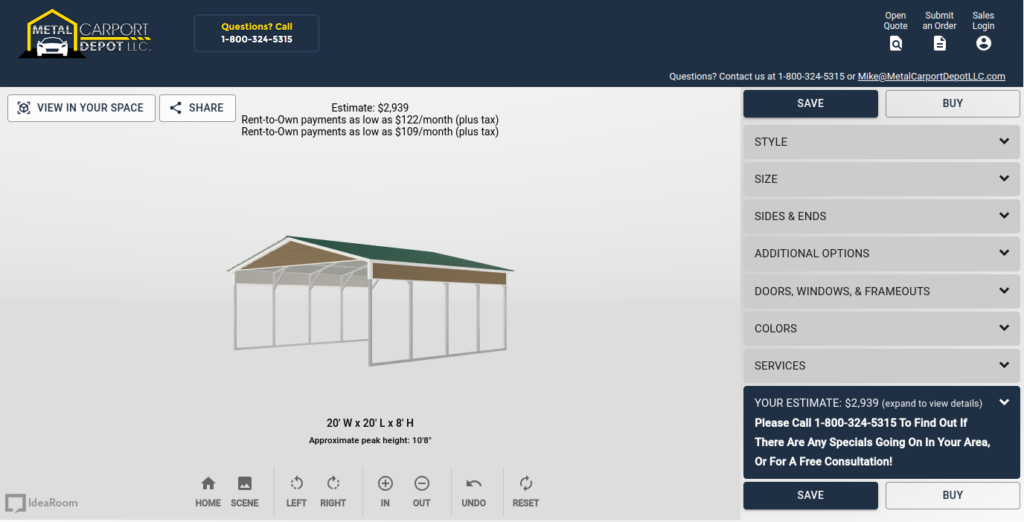 Metal Carport Depot LLC